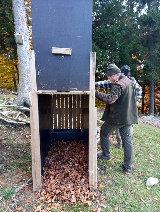 Das Gebiet Jelovica in Slowenien ist bereit für eine neue Rehwildfangsaison - Life Wolfalps EU